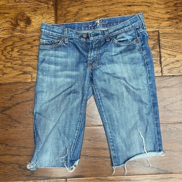 7 for all mankind Bermuda shorts - Picture 1 of 7